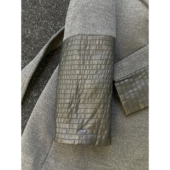 AWARE by Vero Moda belted ladies woman’s size S Coat with leather accents - Picture 7 of 11